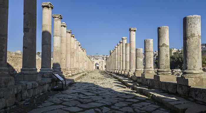 265 - Jordania - Jerash - Cardo Maximus o avenida de las columnas